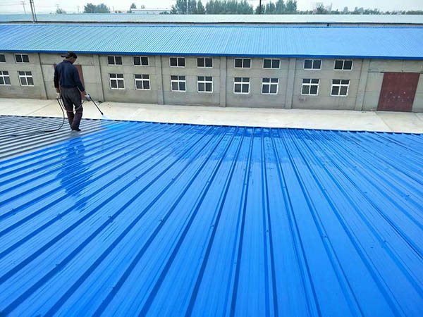 平度 彩钢瓦喷漆翻新工业厂房、仓库